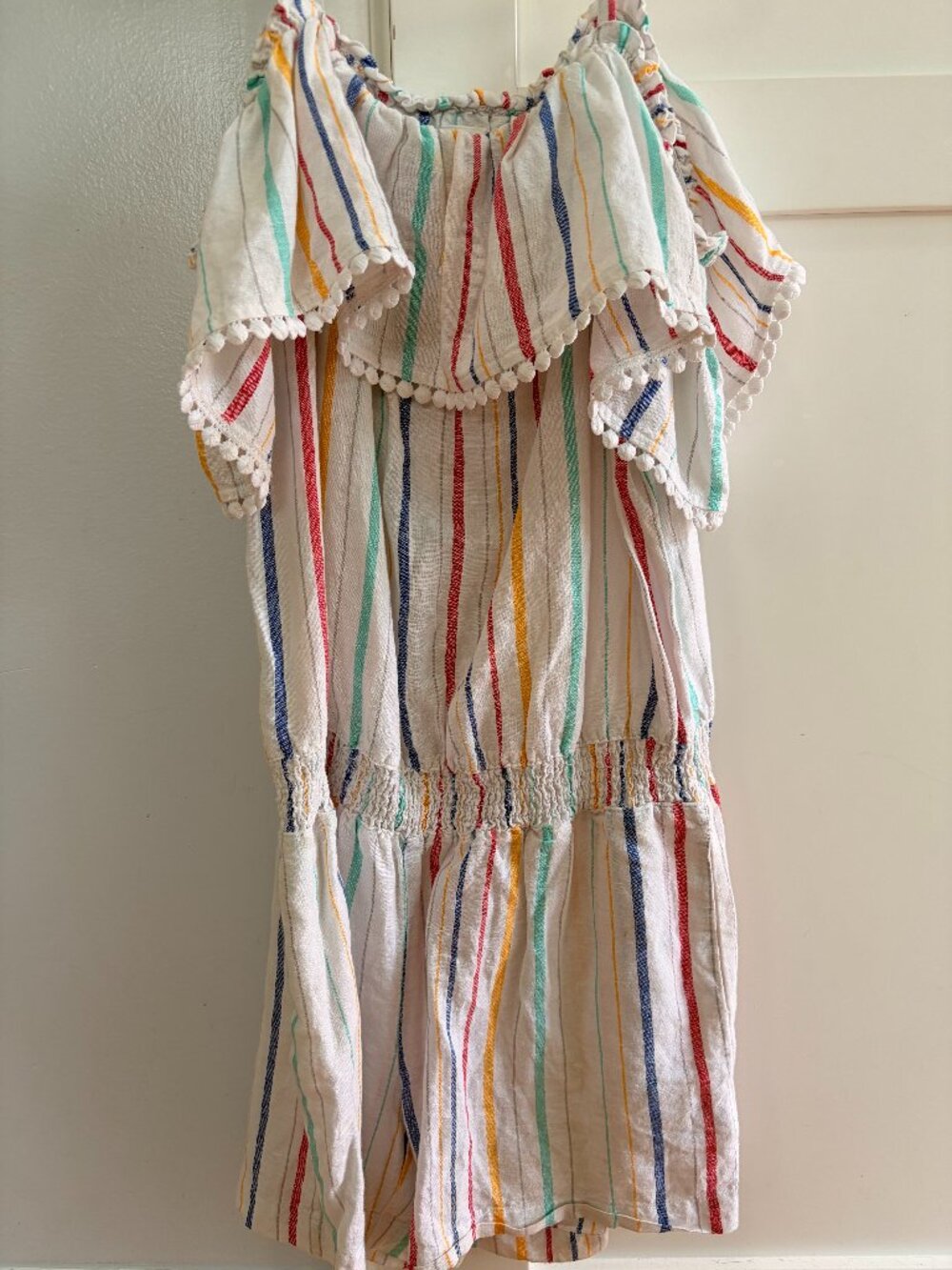 Gap girls cotton stripe romper